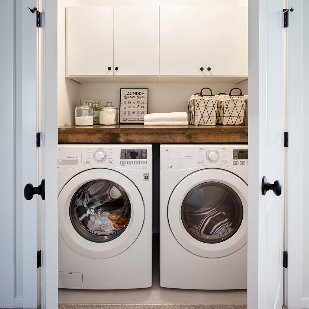 park ridge homes our story haven laundry showcase